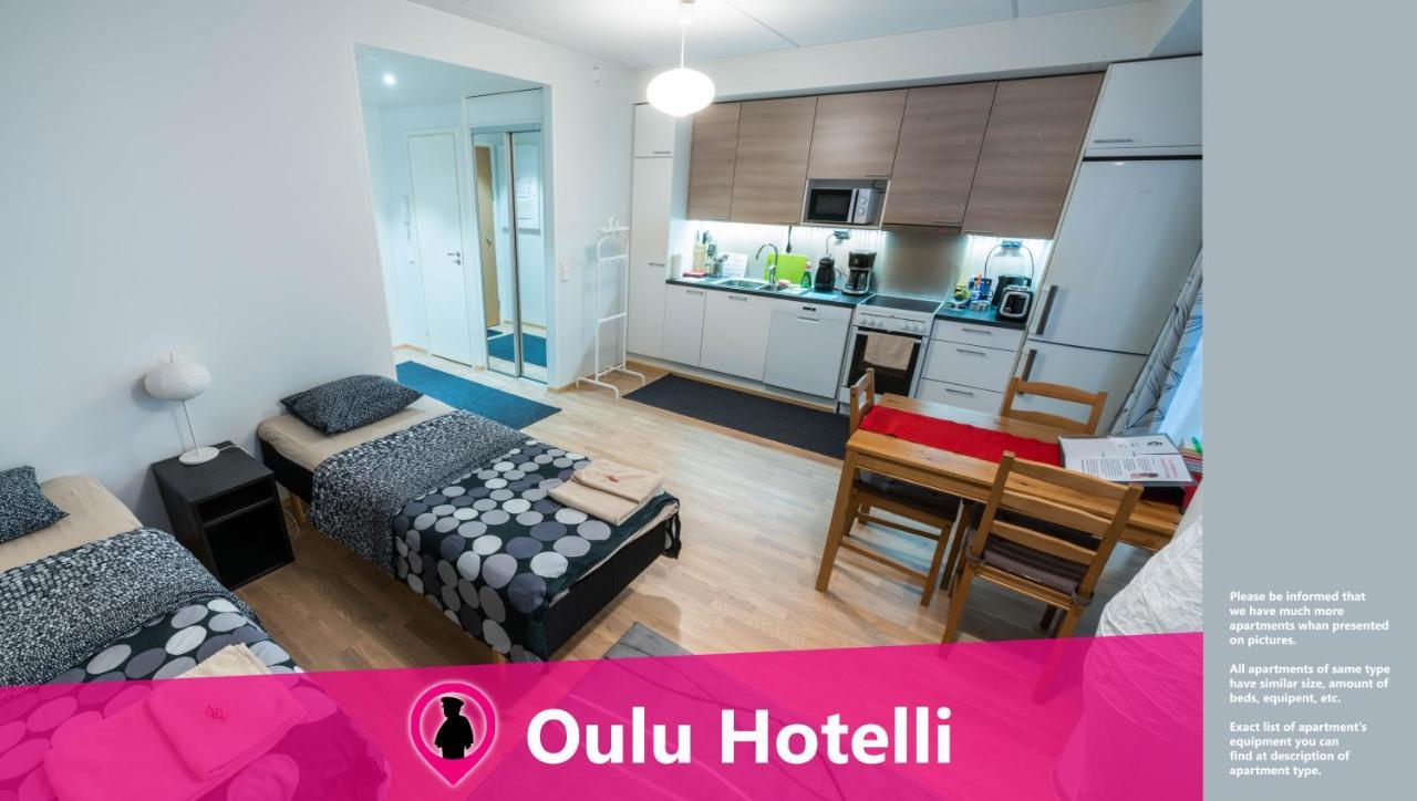 Oulu Hotelli Apartments Dış mekan fotoğraf